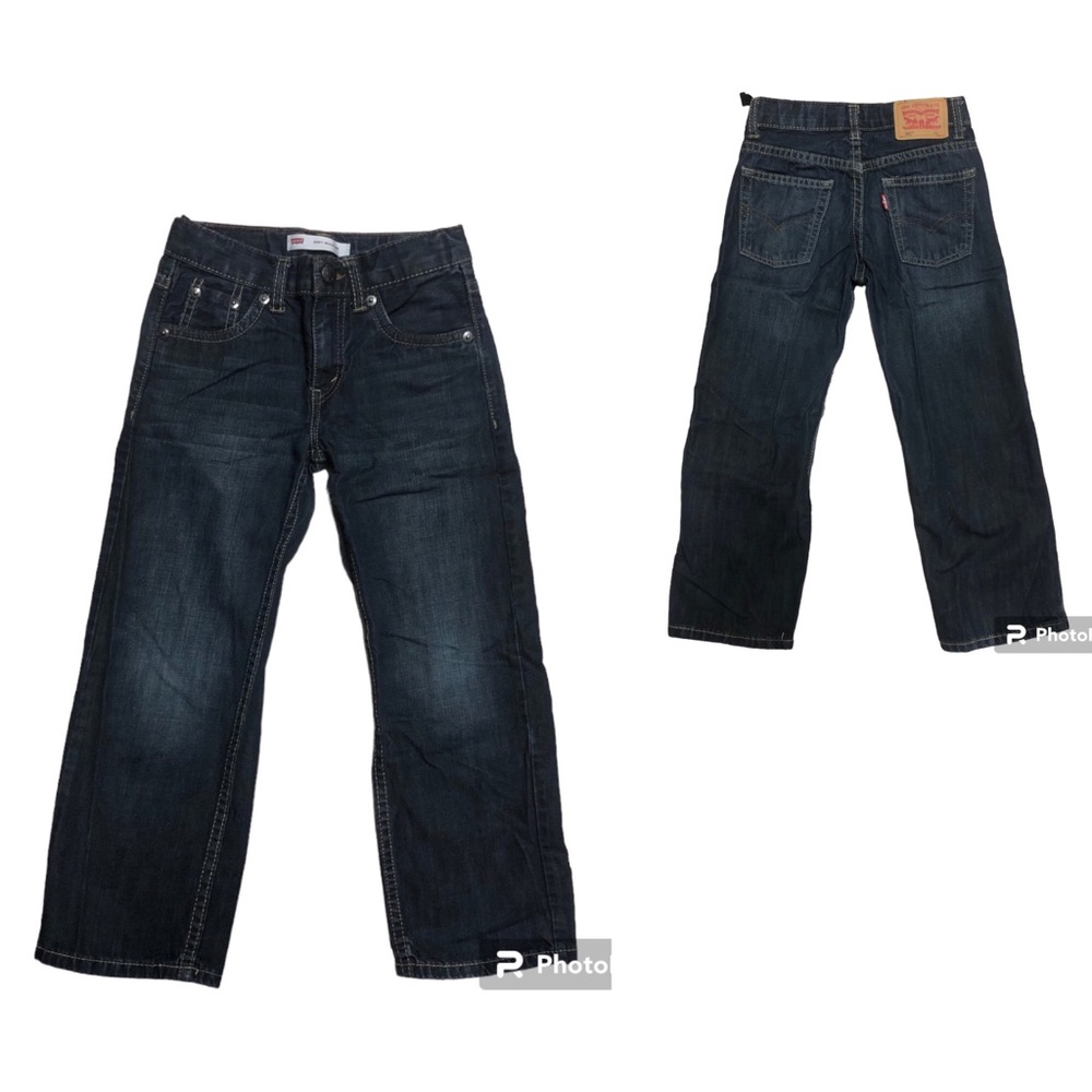 (3 for $20) Levi's 505 Regular Boys Blue Jeans Size 6